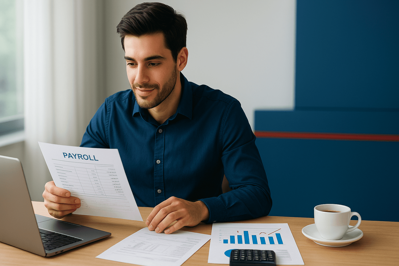 Trabajador calculando el impacto del IRPF 2026 en su nómina